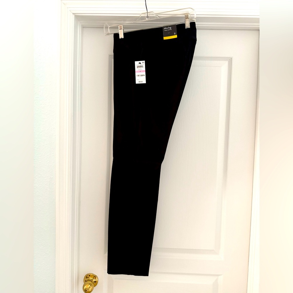 Alfani black dress slacks, NWT
